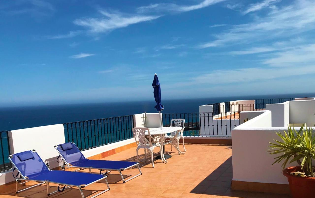 Апартаменты Penthouse With Large Terrace And Roof Solarium, With Amazing Sea Views Мохакар Экстерьер фото